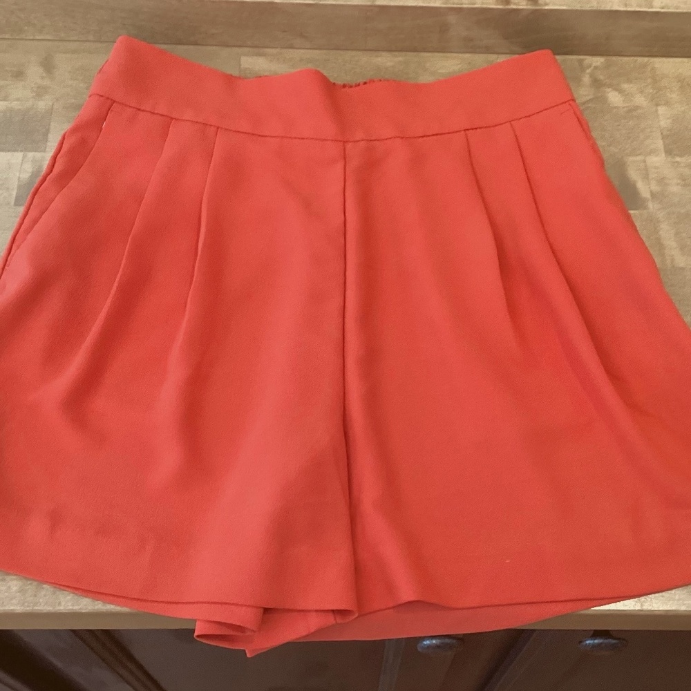 Ann Taylor Factory Persimmon Skort Size XS